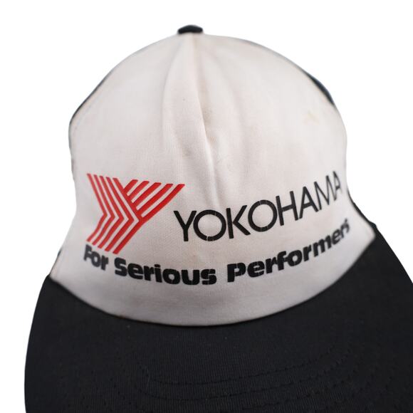 Vintage Yokohama Tires Mesh Trucker Hat - Picture 3 of 6